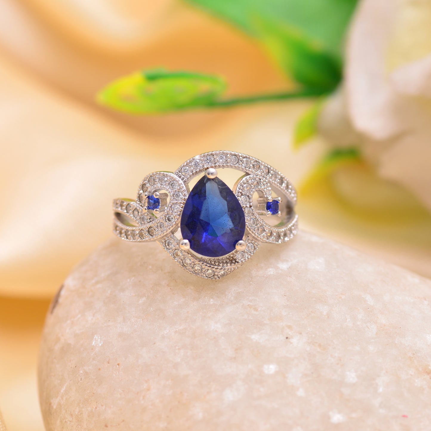 Blue Tide Ring