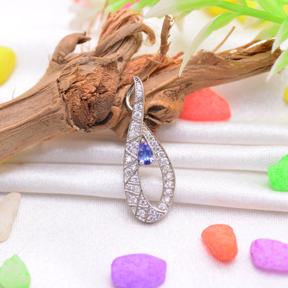 Celestial Twist Tanzanite Necklace