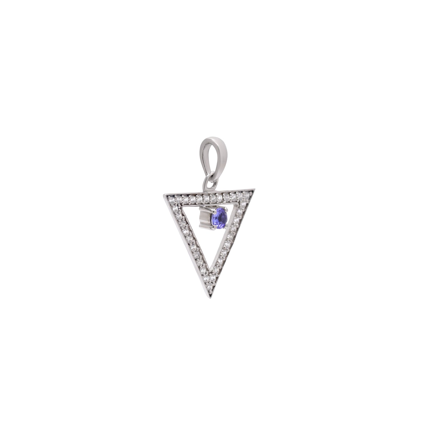 Trinity Gleam Tanzanite Necklace