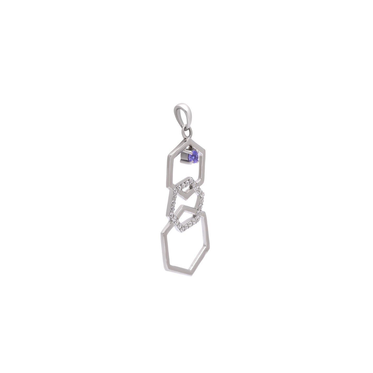 Divine Geometry Tanzanite Necklace