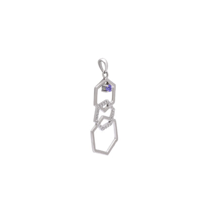 Divine Geometry Tanzanite Necklace