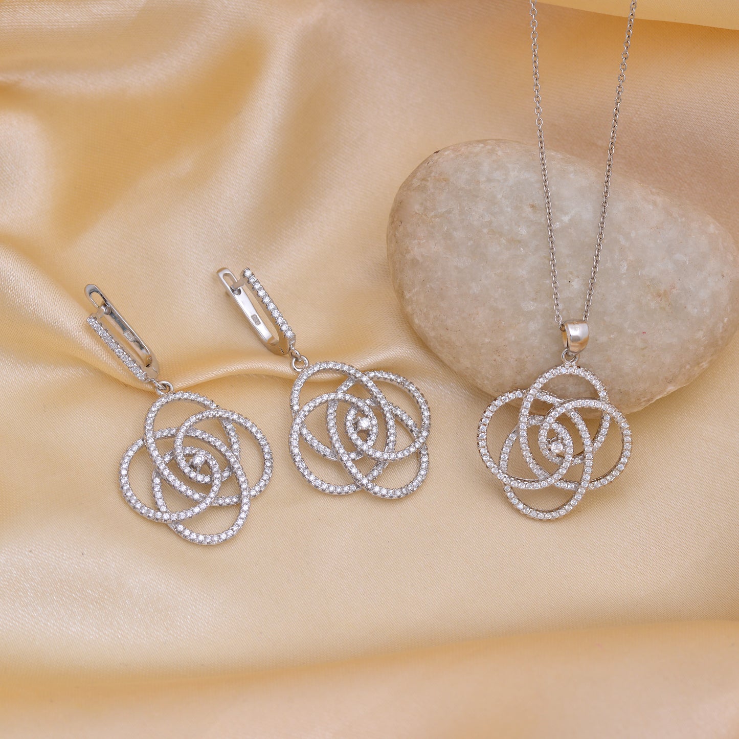 Luminous Silver Symphony Set