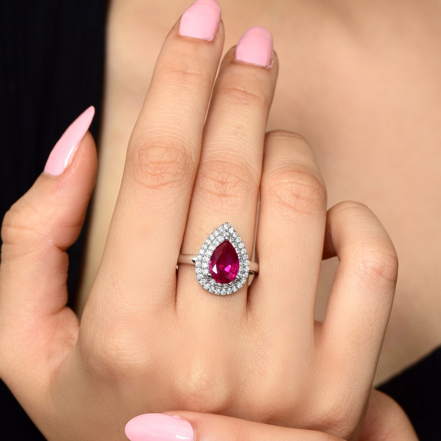Ruby Radiance Ring