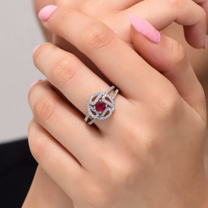 Pink Elegance Ring