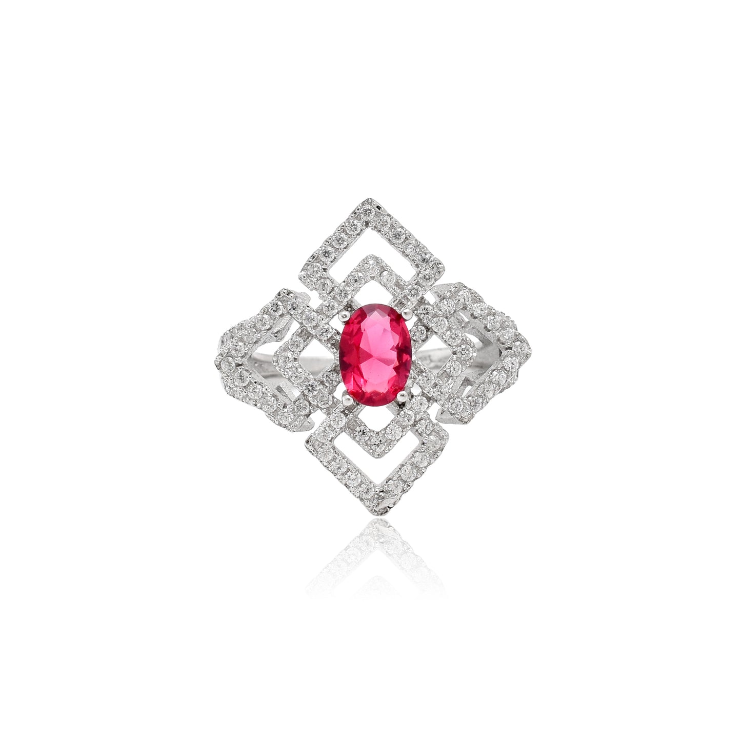Crimson Brilliance Ring