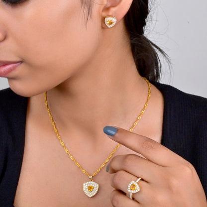 Harvest Shine Gold Plated Set