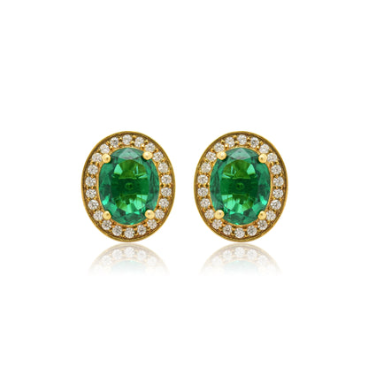 Green Goddess Earrings