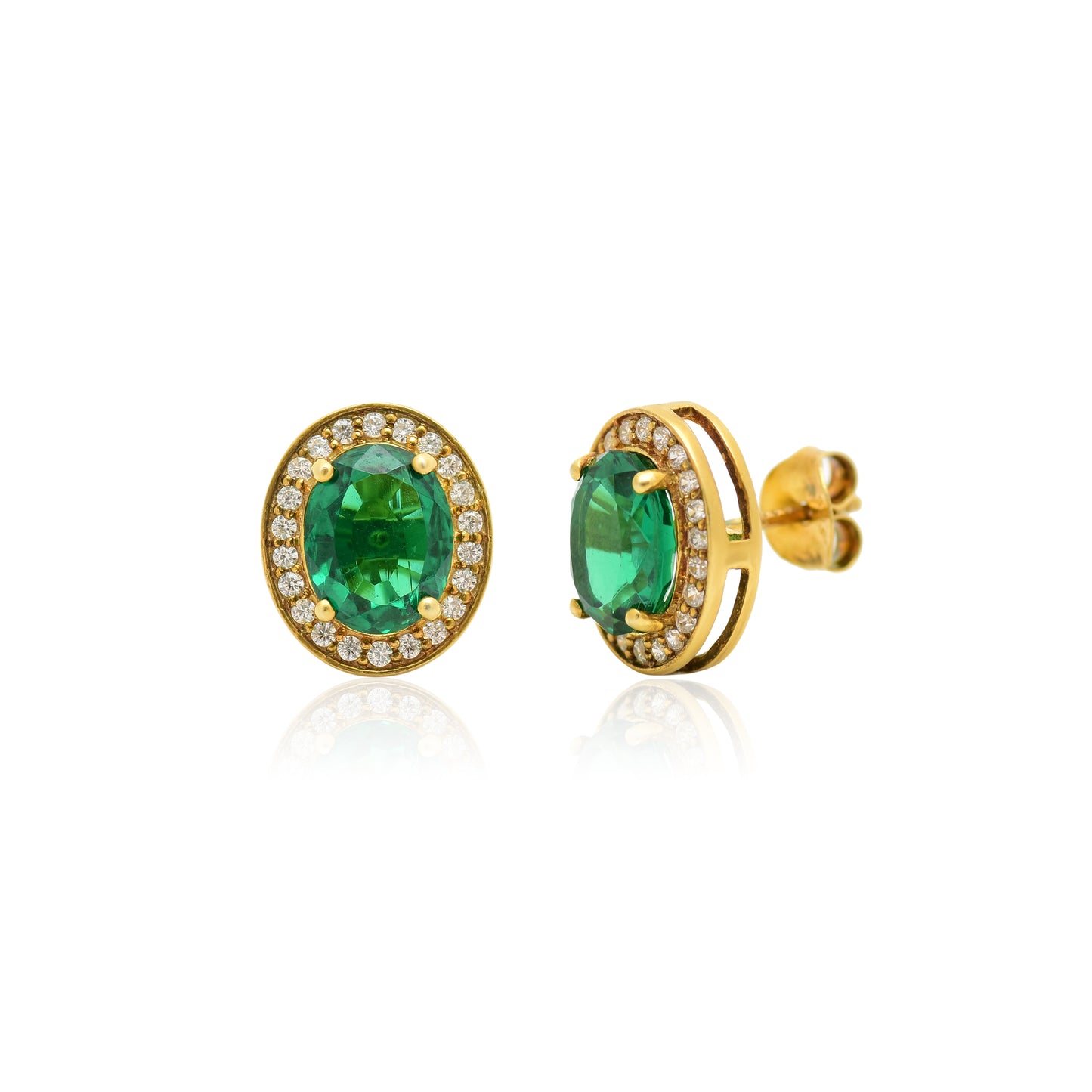 Green Goddess Earrings