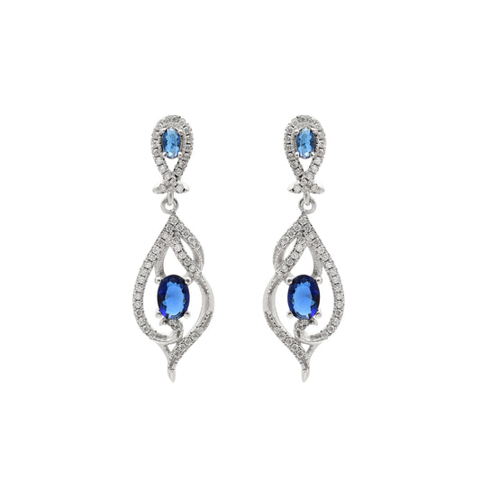 Azure Radiance Earrings