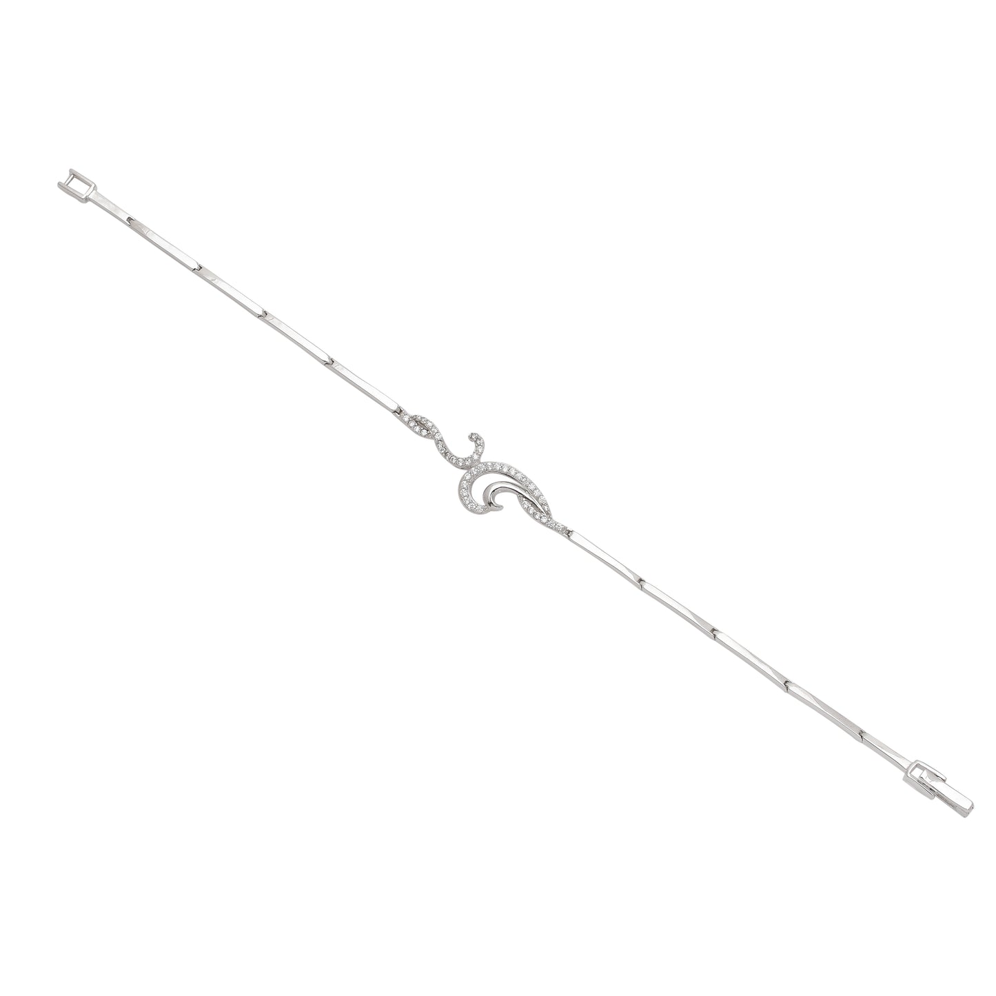 Mystic Silver Charm Bracelet