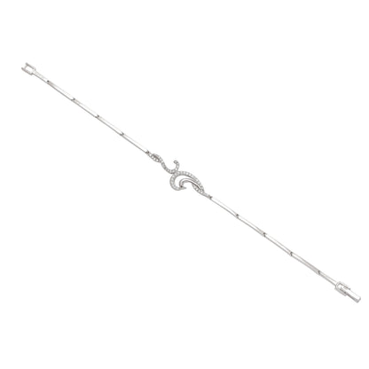 Mystic Silver Charm Bracelet