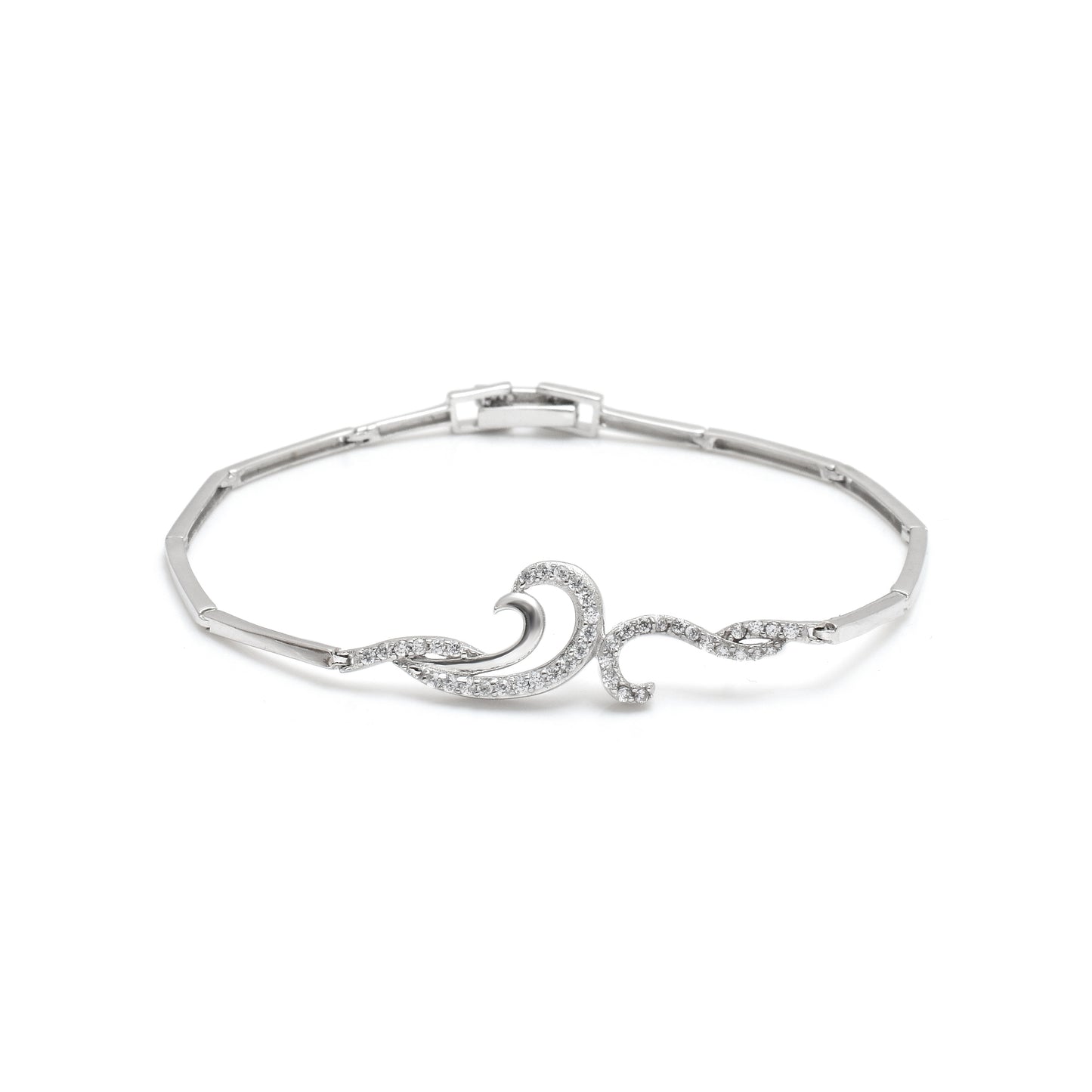 Mystic Silver Charm Bracelet