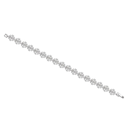 Sparkling Sterling Bracelet