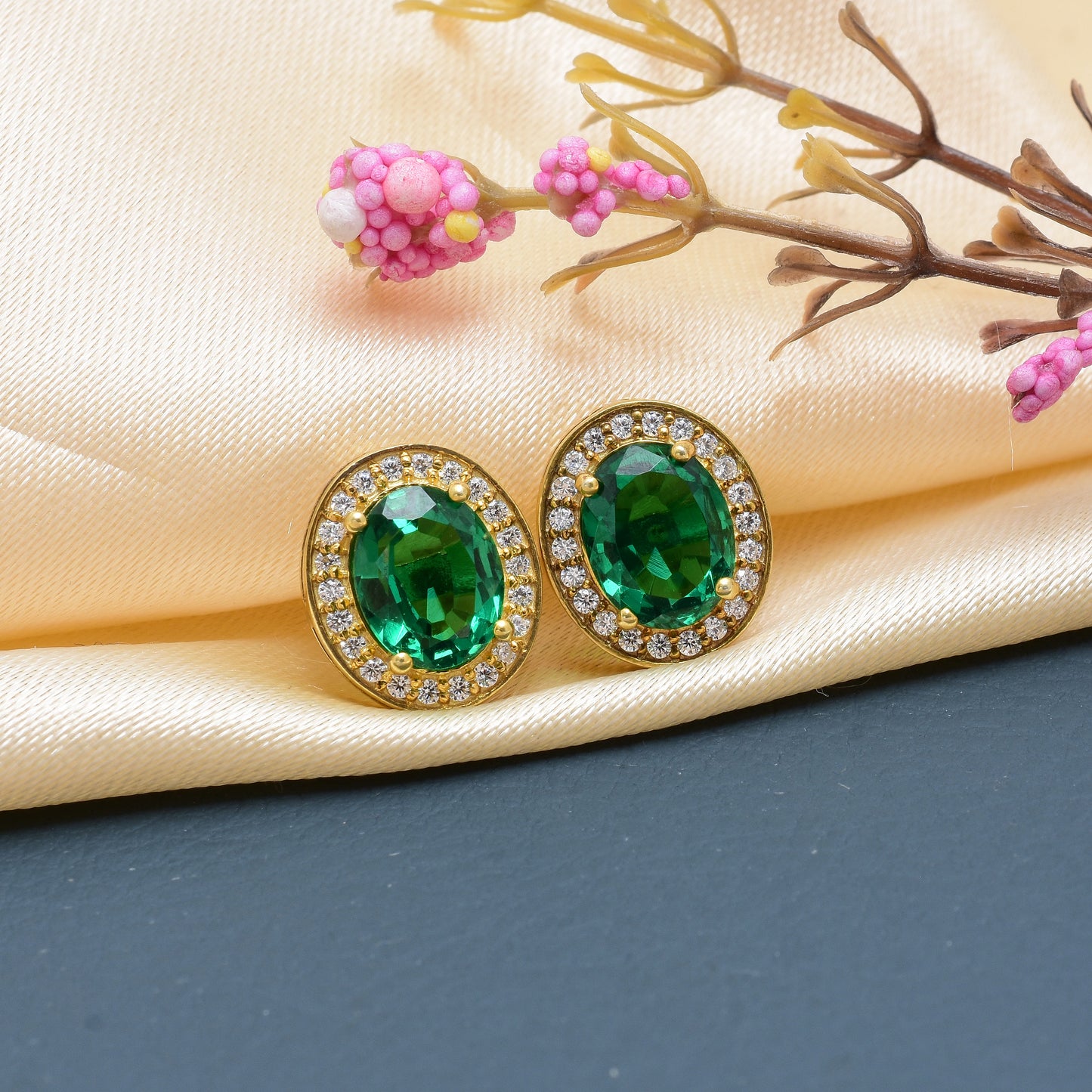 Green Goddess Earrings