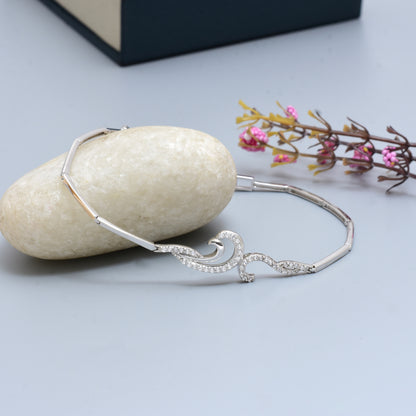 Mystic Silver Charm Bracelet