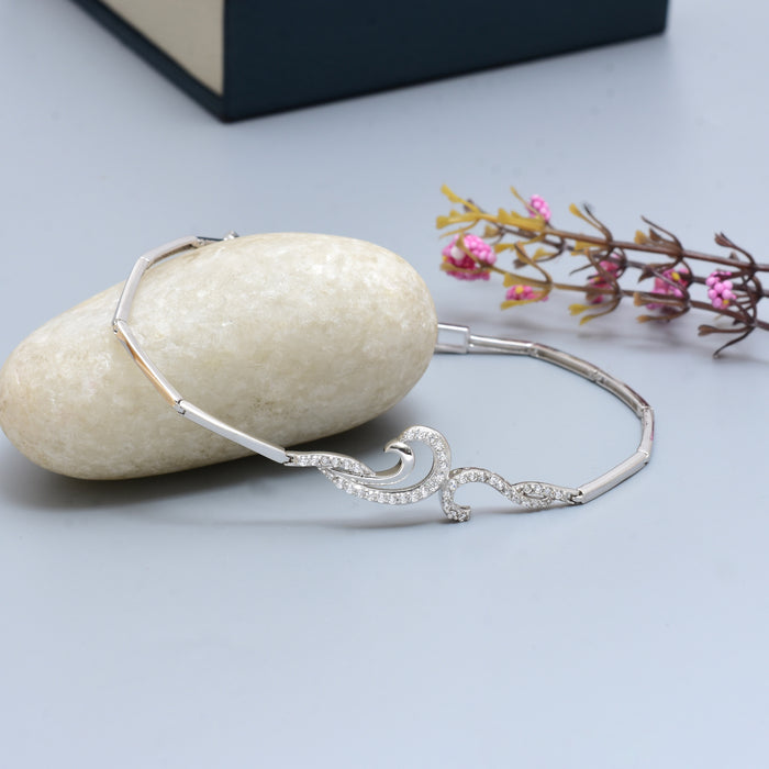 Mystic Silver Charm Bracelet