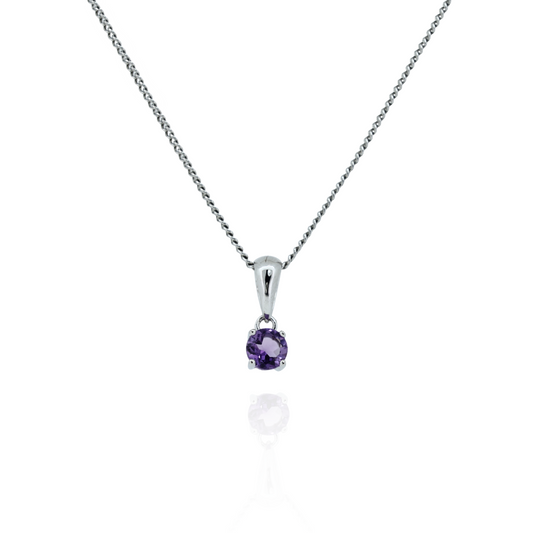Moonlit Amethyst Charm