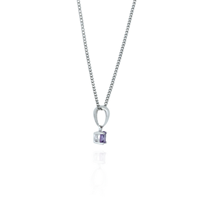 Moonlit Amethyst Charm