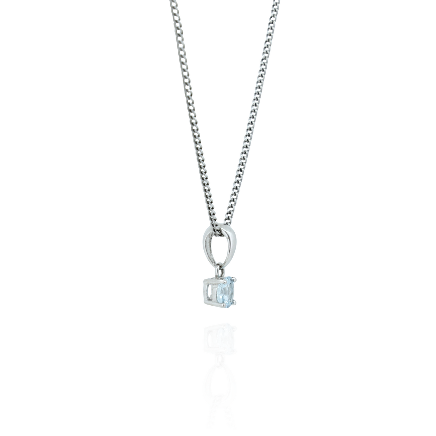 Ocean Calm Aquamarine Pendant