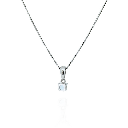 Ocean Calm Aquamarine Pendant
