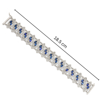Azure Sparkle Bracelet