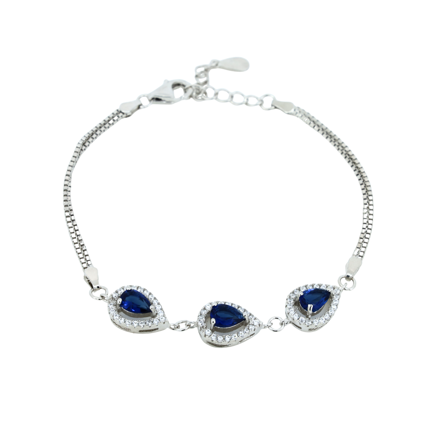Hydro Spark Silver Bracelet