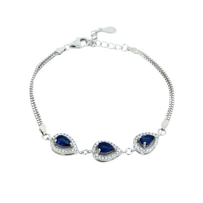 Hydro Spark Silver Bracelet