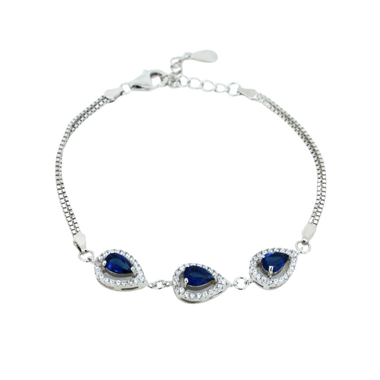 Hydro Spark Silver Bracelet