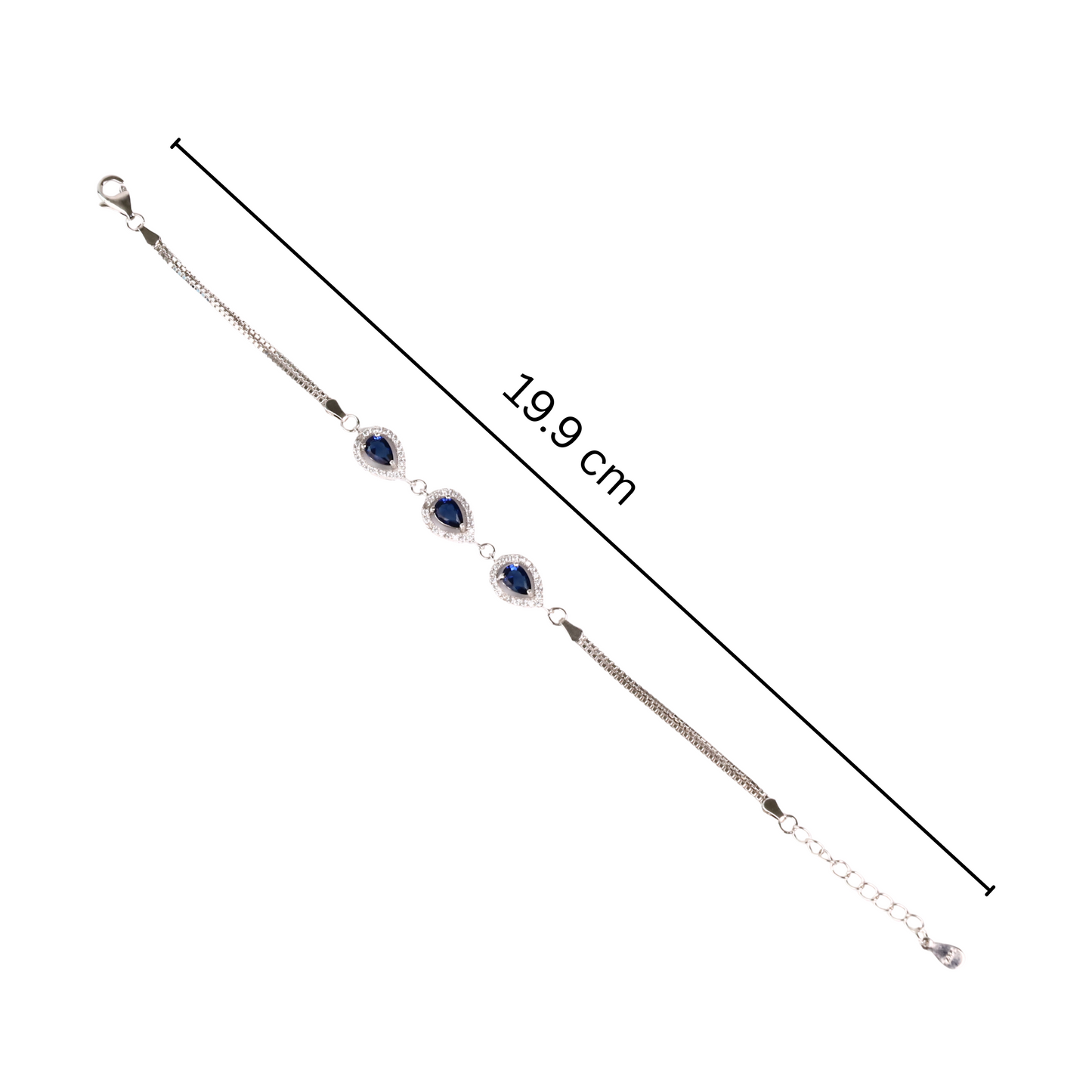 Hydro Spark Silver Bracelet