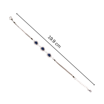 Hydro Spark Silver Bracelet