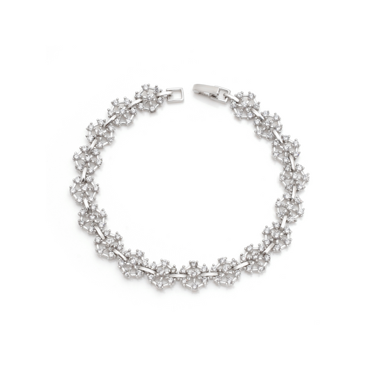 Sparkling Sterling Bracelet