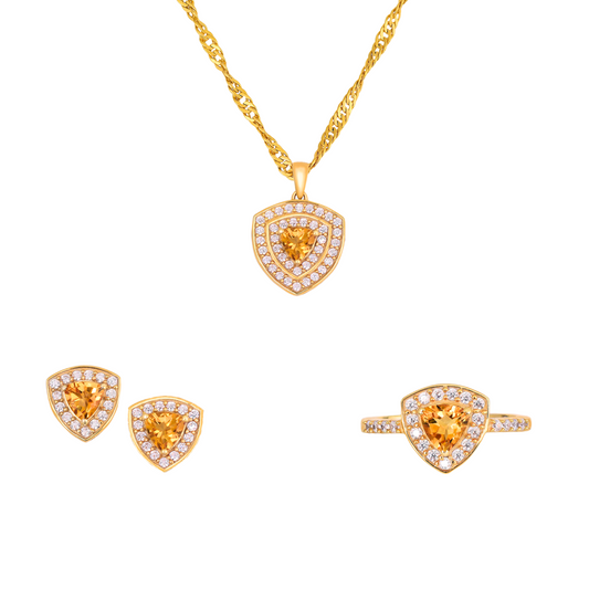 Harvest Shine Gold Plated Set