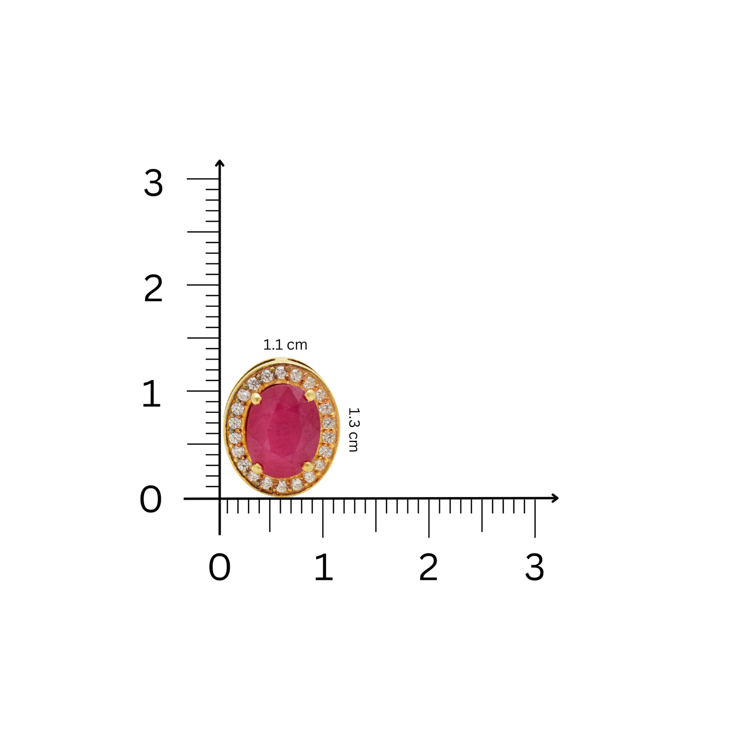 Radiant Scarlet Elegance Earrings