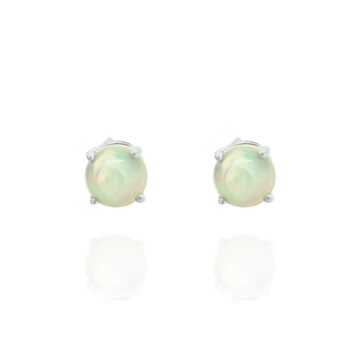 Mystic Fire Ethiopian Opal Earrings