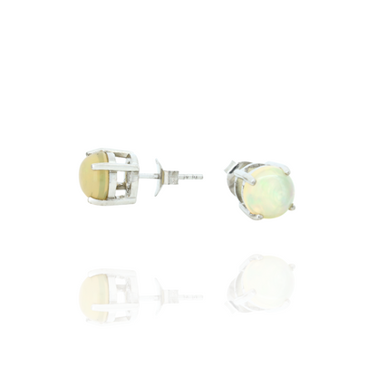 Mystic Fire Ethiopian Opal Earrings