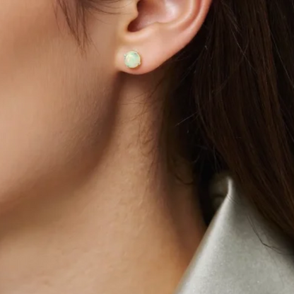 Mystic Fire Ethiopian Opal Earrings