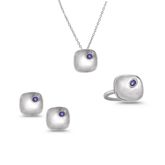 Twilight Bloom Silver Set