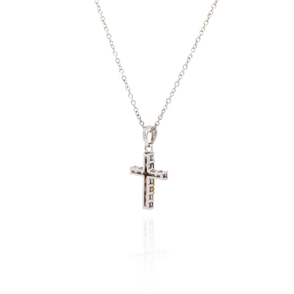 Prism of Faith Silver Necklace