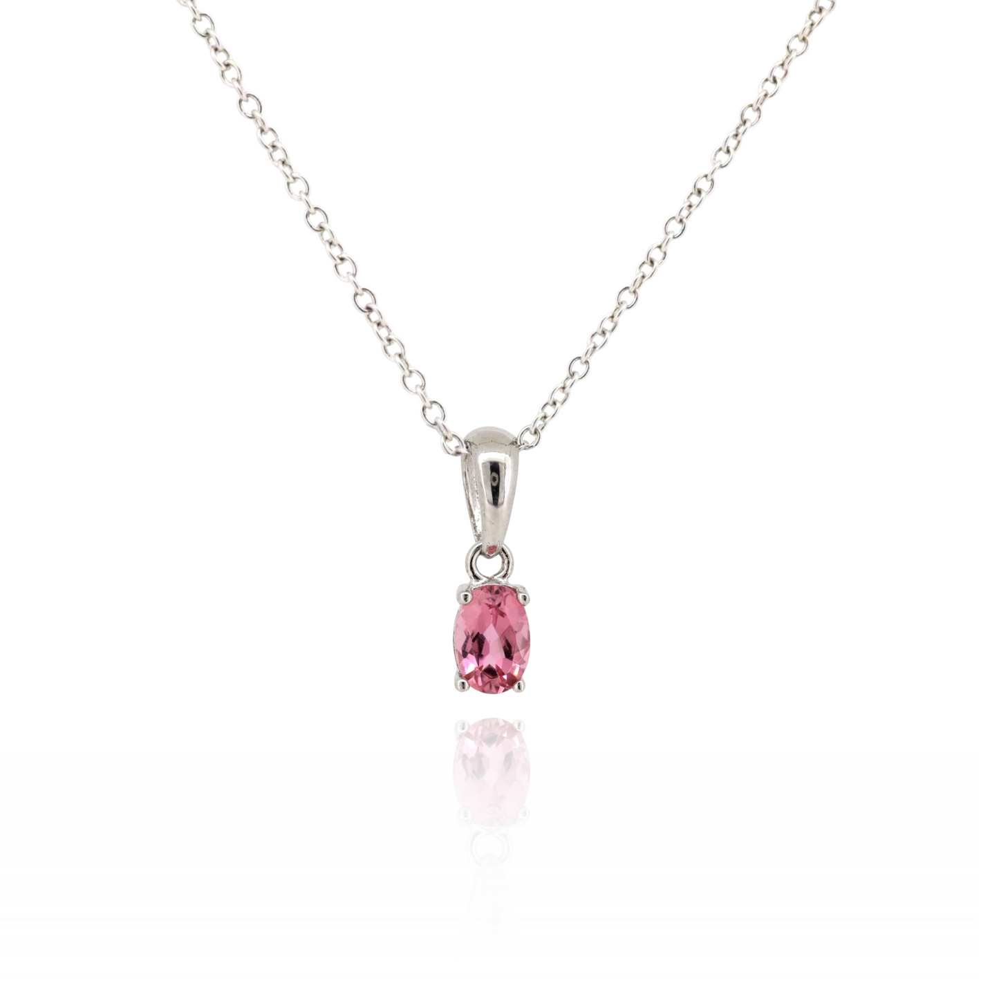 Pink Tourmaline Glow Pendant