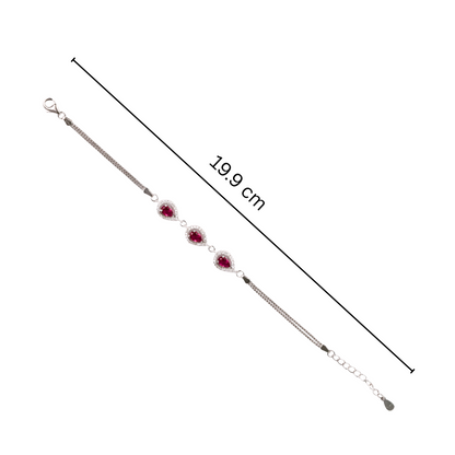 Hydro Spark Silver Bracelet