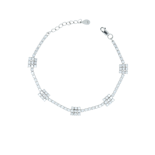 Elemental Silver Bracelet