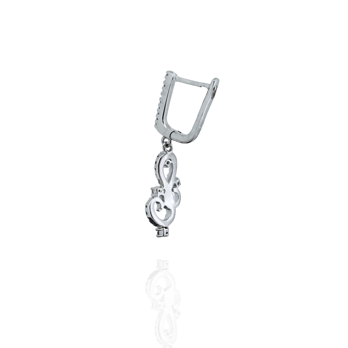 Sterling Sparkle Dangle Earrings