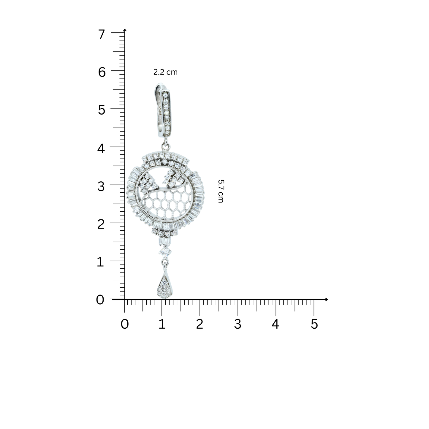 Eternal Circle Silver Earrings