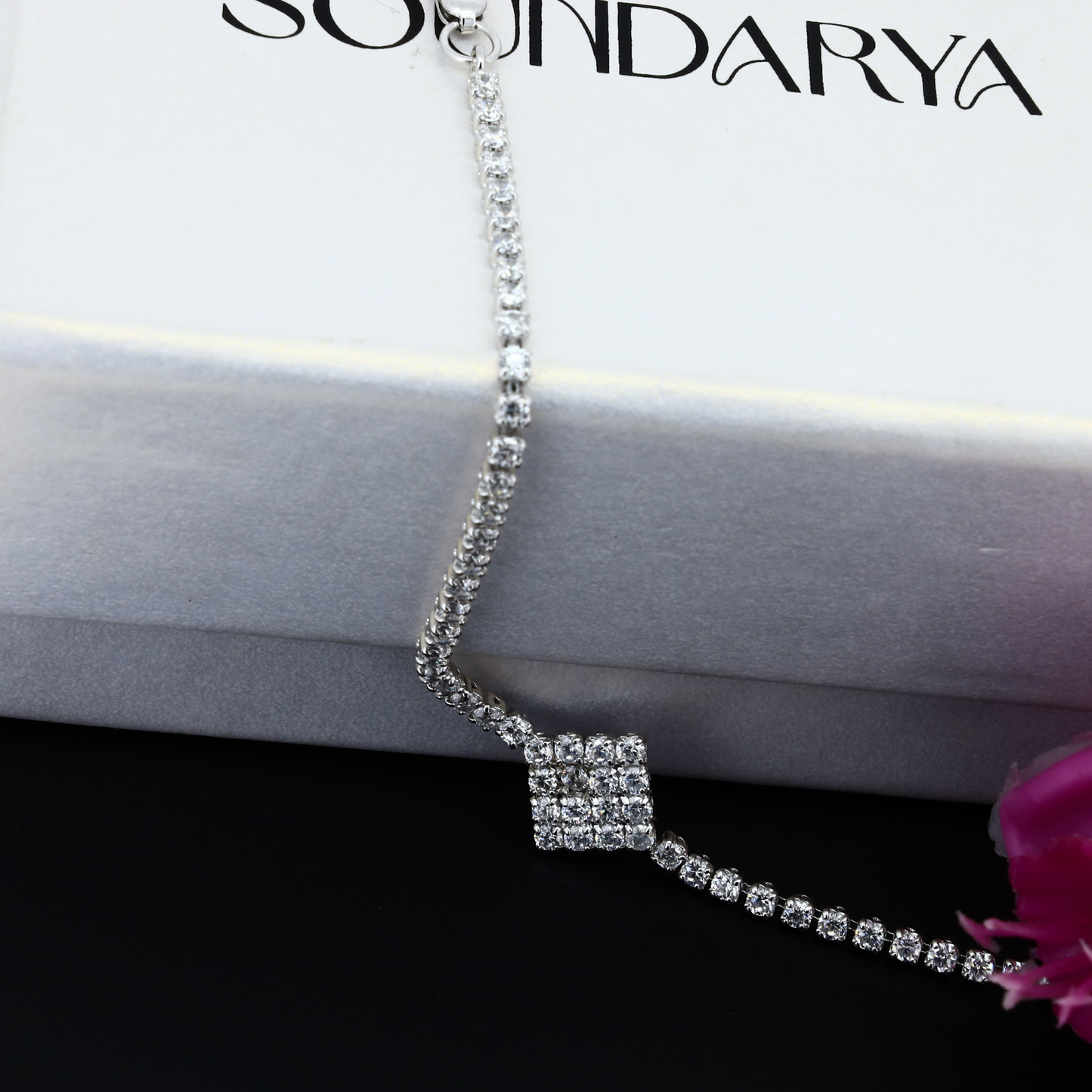 Sterling Spark Silver Bracelet