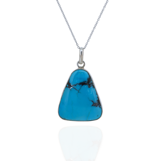 Ocean Turquoise Silver Necklace
