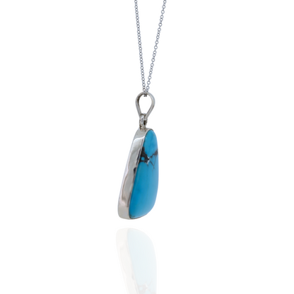 Ocean Turquoise Silver Necklace