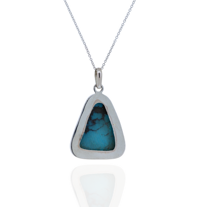 Ocean Turquoise Silver Necklace
